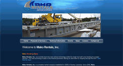 Desktop Screenshot of makorentals.com